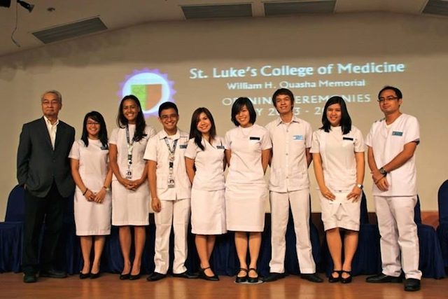 BECOMING A HEALER. Teesha was a member of the St. Luke’s College of Medicine Student Council for 2013-14. Photo courtesy of Teesha Banta. 