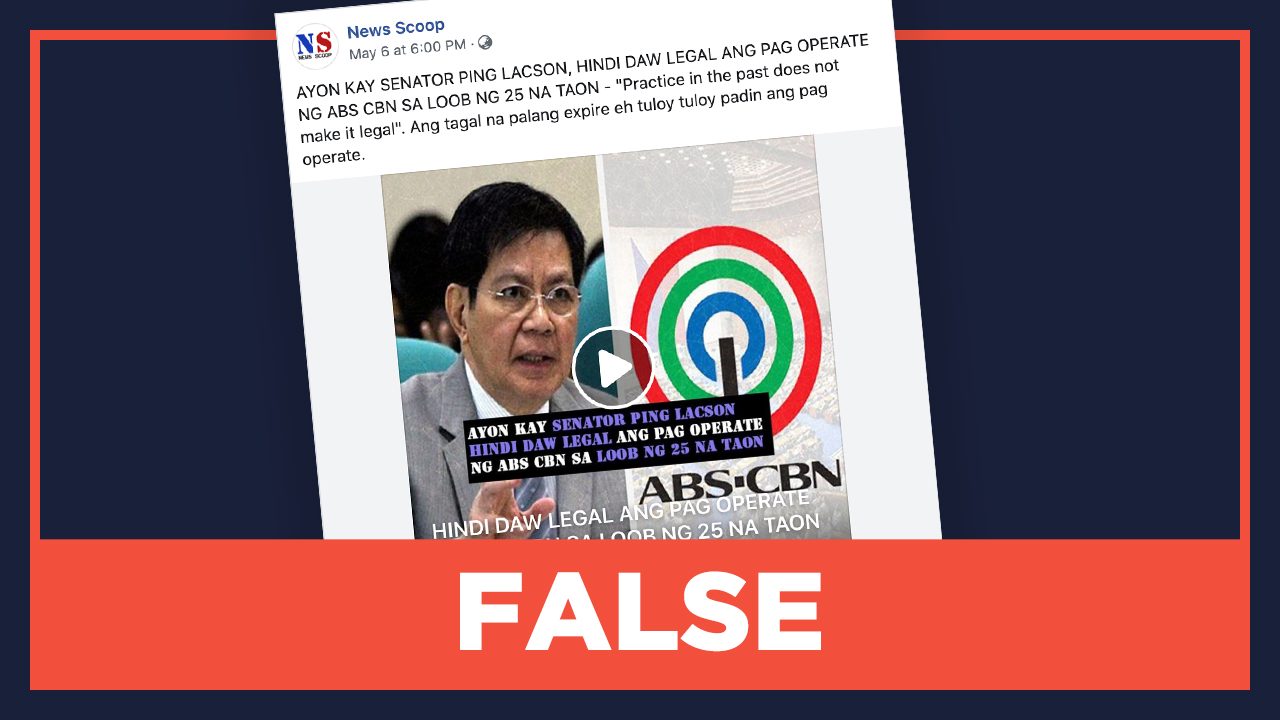 False Abs Cbn Operations ‘illegal For The Past 25 Years 3647