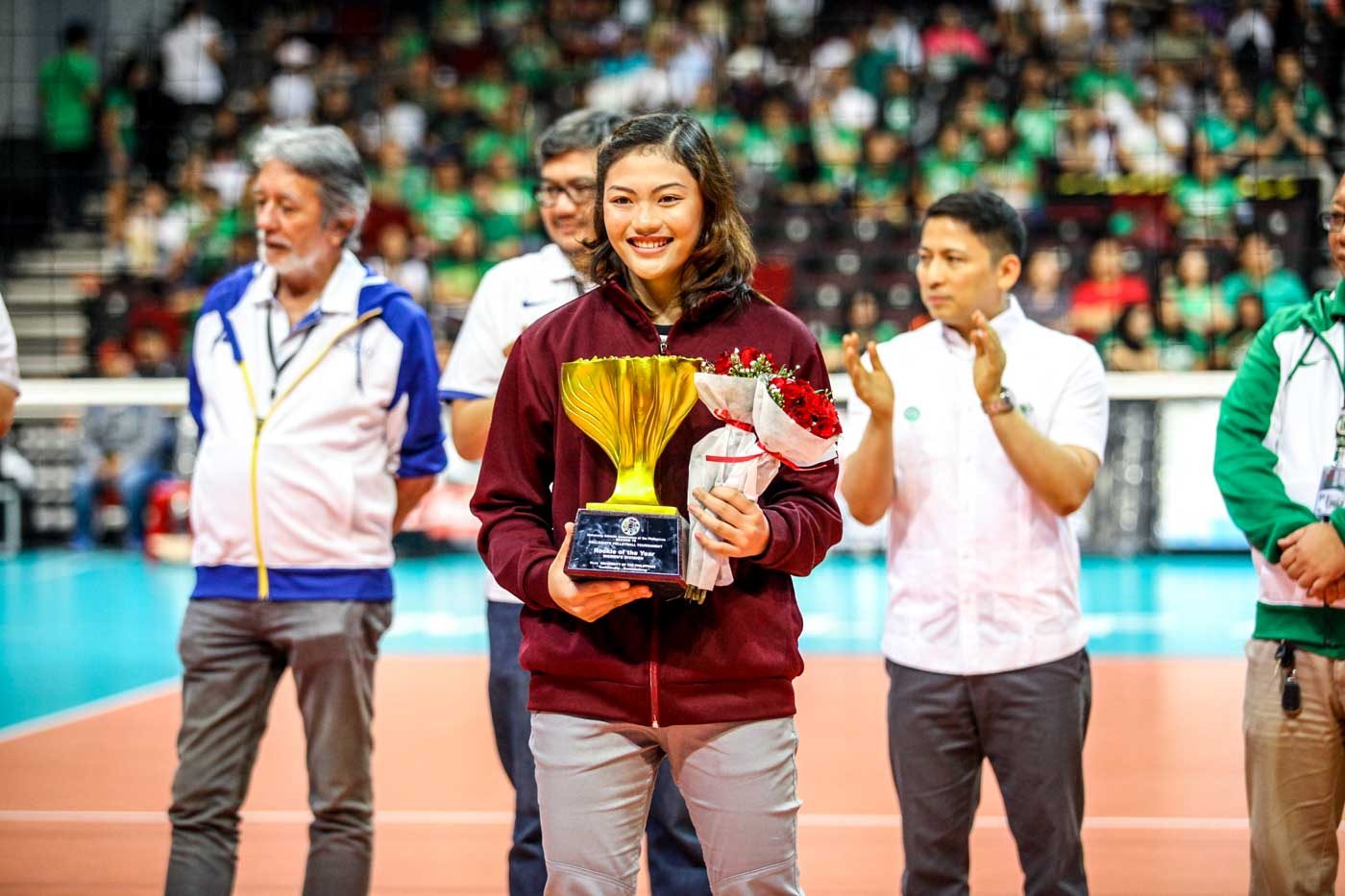 UP's Isa Molde was named Rookie of the Year. Photo by Josh Albelda/Rappler 