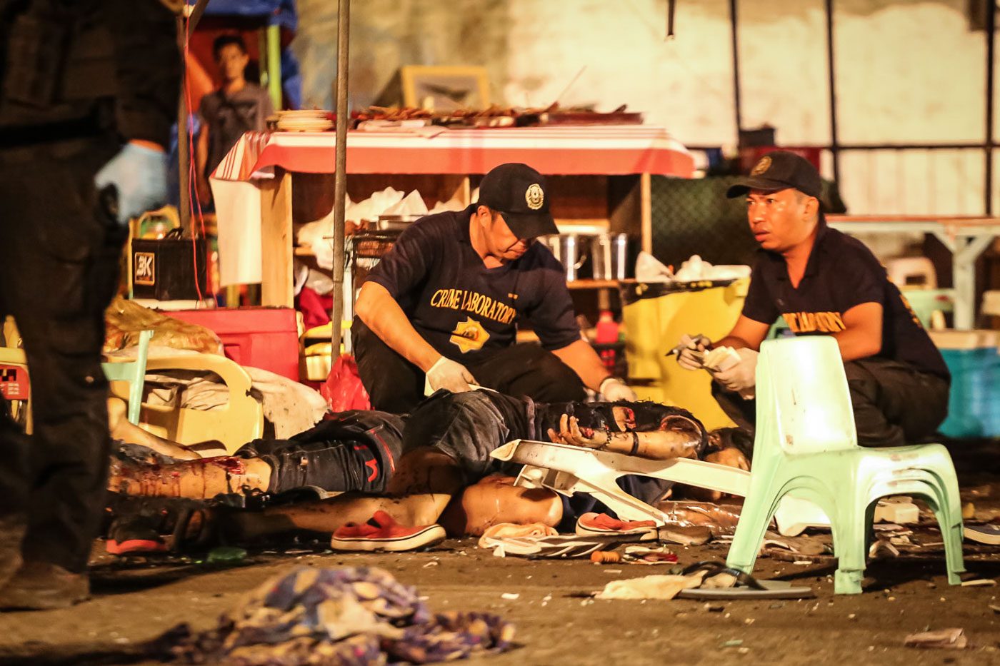 In Photos Blast In Davao City 0440