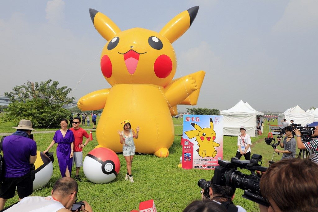 Catch Em All Tens Of Thousands Join Taiwan Pokemon Go Safari