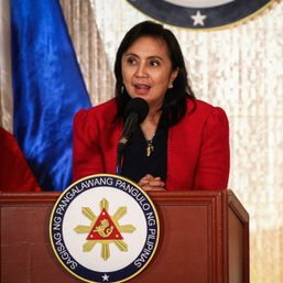 Duterte names Robredo co-chair of inter-agency anti-drugs body