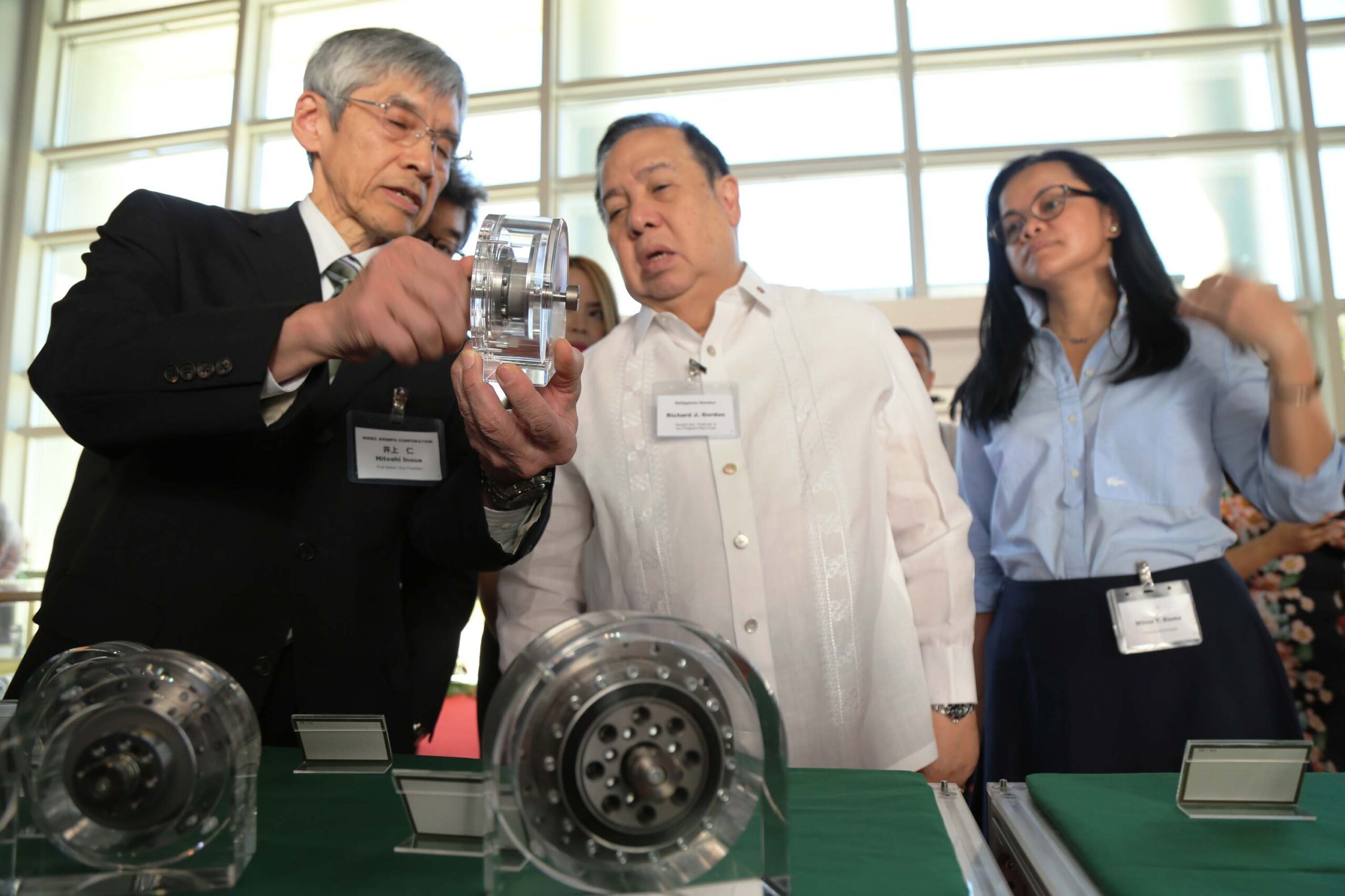 Japanese firm launches new line of robotic parts in Subic Freeport