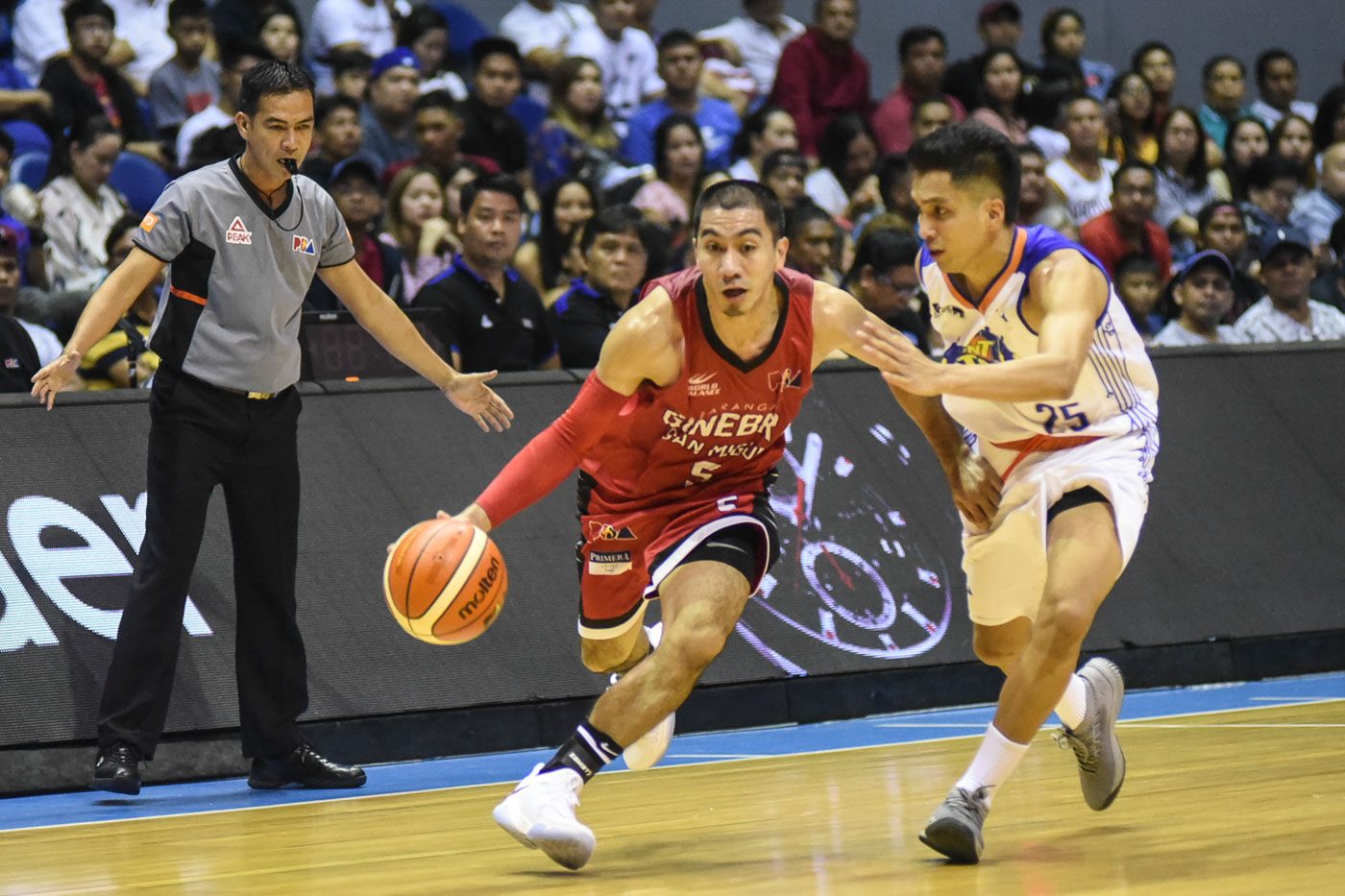 Ginebra bags 5th win, topples TNT behind Tenorio's double-double