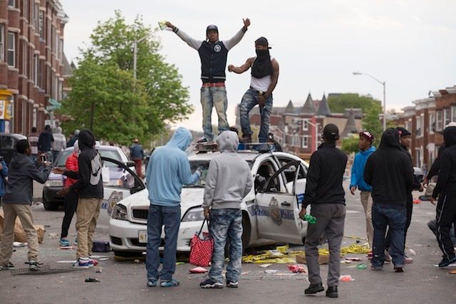 Fear and looting in Baltimore