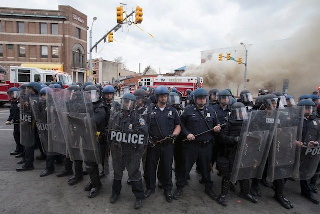 Baltimore deploys Guard troops as riots erupt