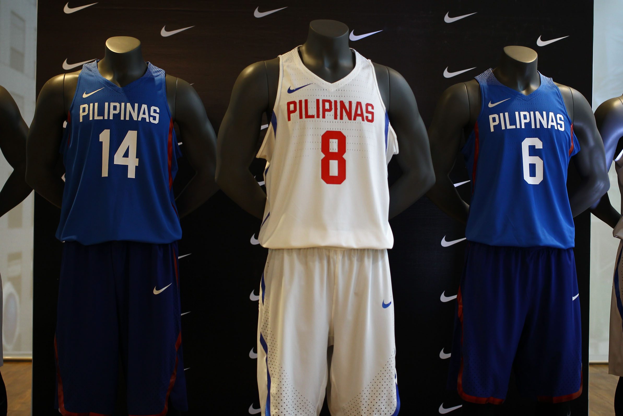 IN PHOTOS New Gilas Pilipinas jerseys unveiled