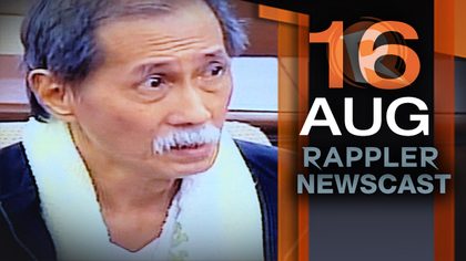 Siaran Berita Rappler |  16 Agustus 2012