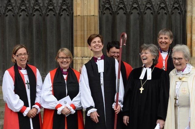 Church of England's first woman bishop gets to work