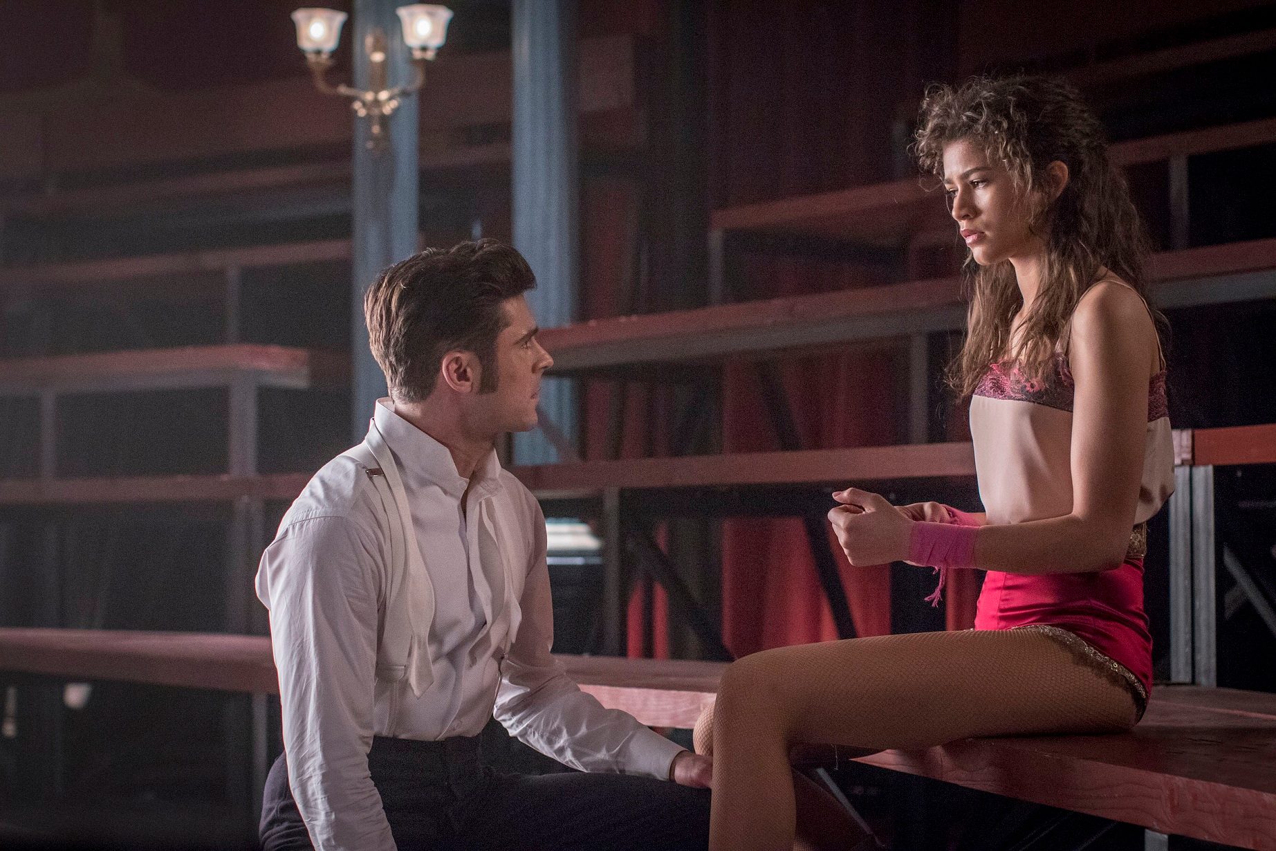 UNEXPECTED CHEMISTRY. Zac Efron and Zendaya play unexpected lovers in 'The Greatest Showman' 