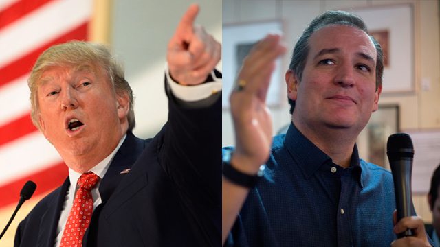 With one week to Iowa, Trump and Cruz deepen feud