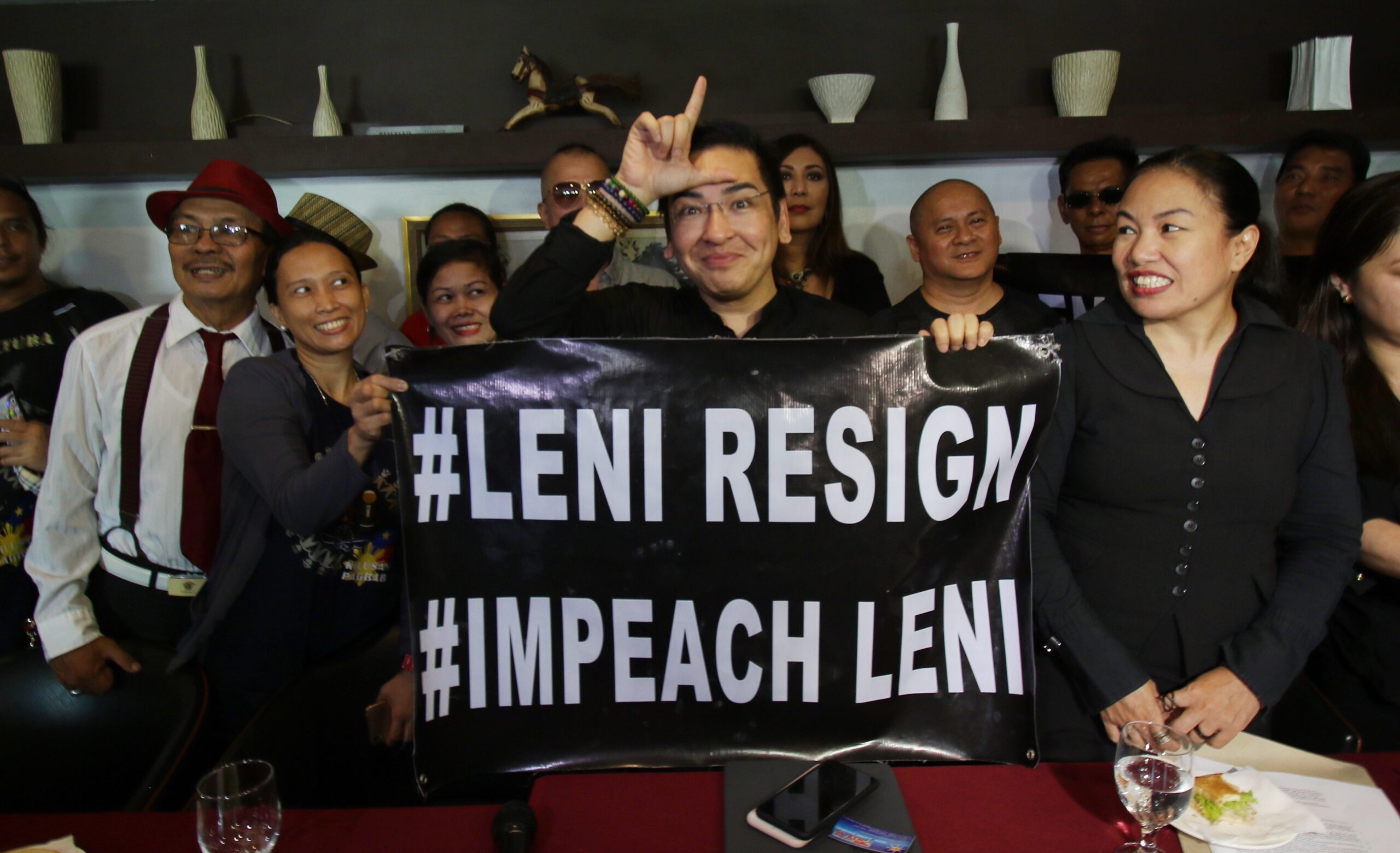 ‘Robredo peddling lies,’ says Impeach VP Leni Team
