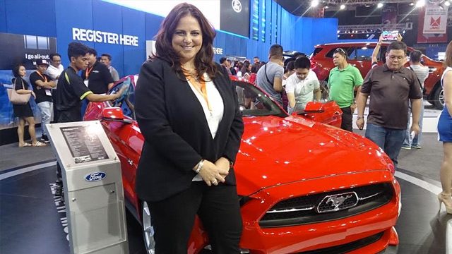 MENJALANI KEHIDUPAN.  Kay Hart, Managing Director Ford Filipina, yakin pelanggan semakin mencari kendaraan yang sesuai dengan gaya hidup mereka. 