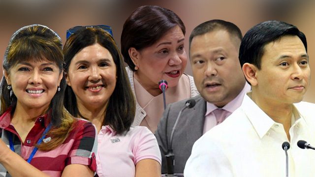POLITICAL ALLIES. President Duterte says he needs to pay a debt of gratitude to these allies  