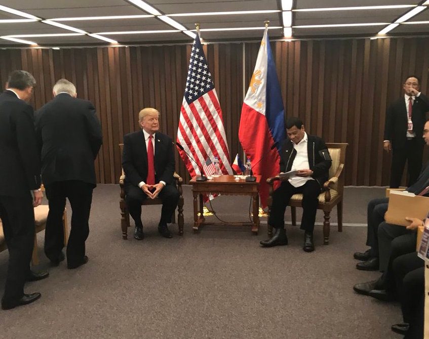 Trump doesn’t raise human rights violations with Duterte