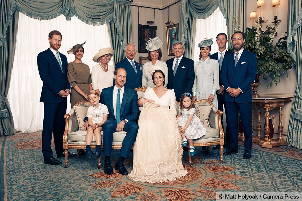LOOK: Prince Louis' official christening photos