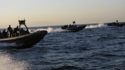 Pasukan AS mengalami kecelakaan laut, 1 nelayan tewas