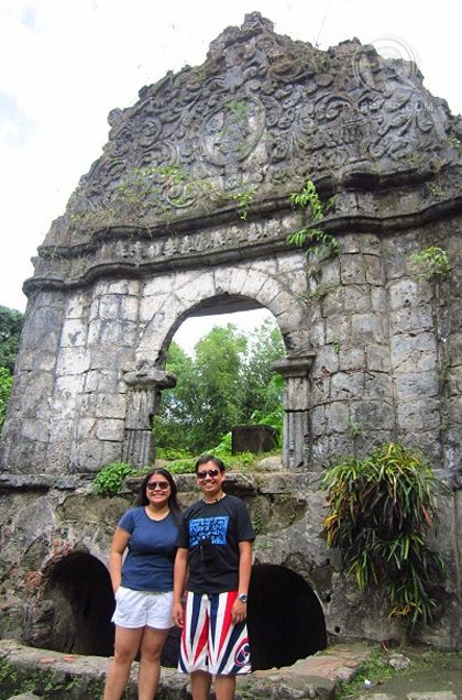 AT THE MIRACULOUS Sta. Lucia Well. Photo by Bennet Amoroso